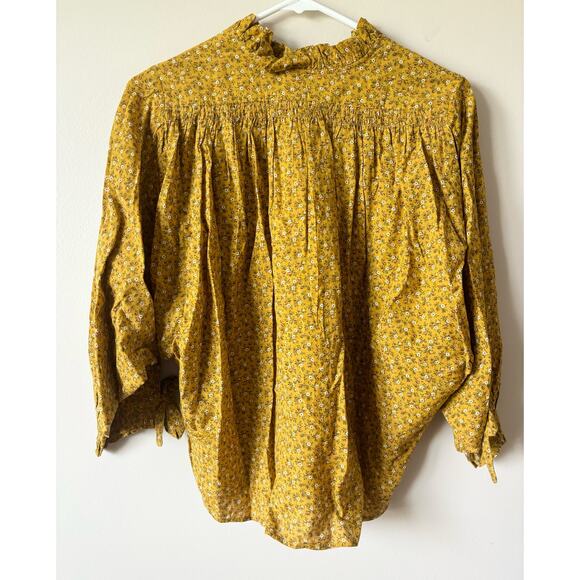 NWT DOEN Rose Top in Sunsoaked Foothills Floral Print S - Picture 6 of 10